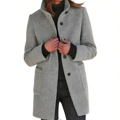 Ahndrea -Warm  Wool Coat for Women