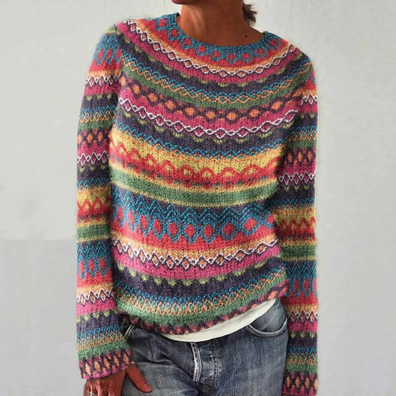 Variant image for Women's Jumper Multicolored Size M Cotton Blend-1