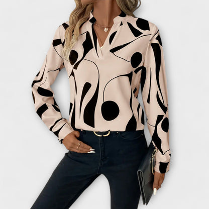 Eliza - Graceful Blouse with an Exquisite Design for Women