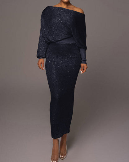 Beverly - Sophisticated Knitwear Set for Women with a Flattering Neckline