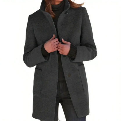 Ahndrea -Warm  Wool Coat for Women