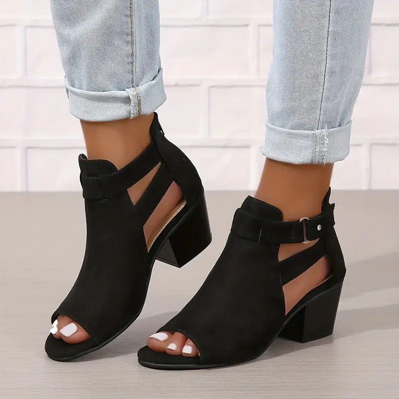 Mercy - Classic Chunky Heel Sandals for Women