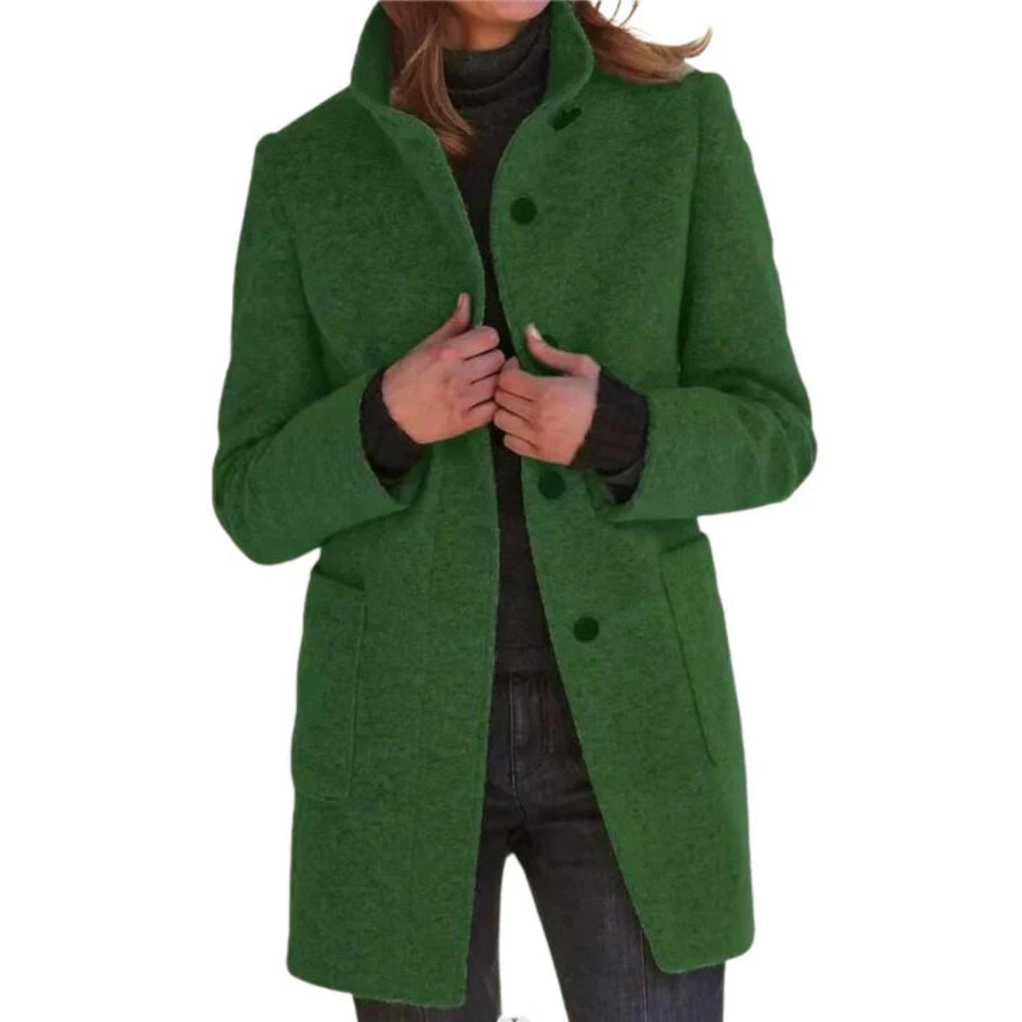 Ahndrea -Warm  Wool Coat for Women