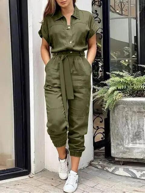 Virginia - Jumpsuit - Classic - High-Quality Material - Perfect for Casual Days