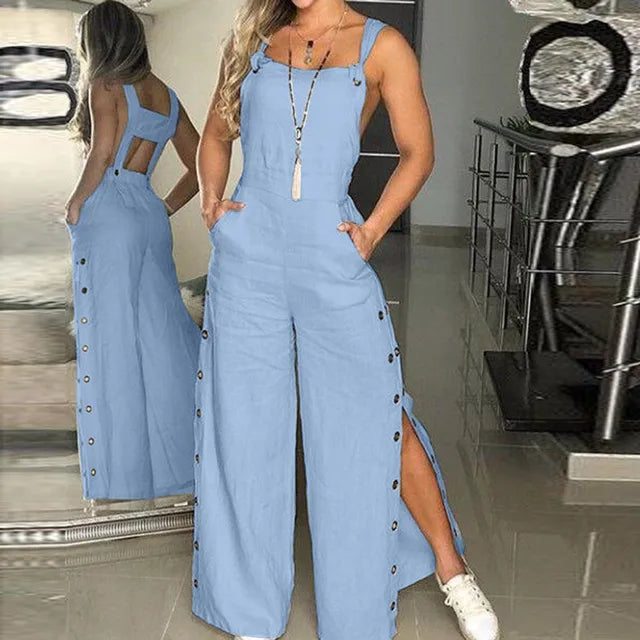 London - Jumpsuit - Casual - Light Formal Style - Perfect For Casual Days