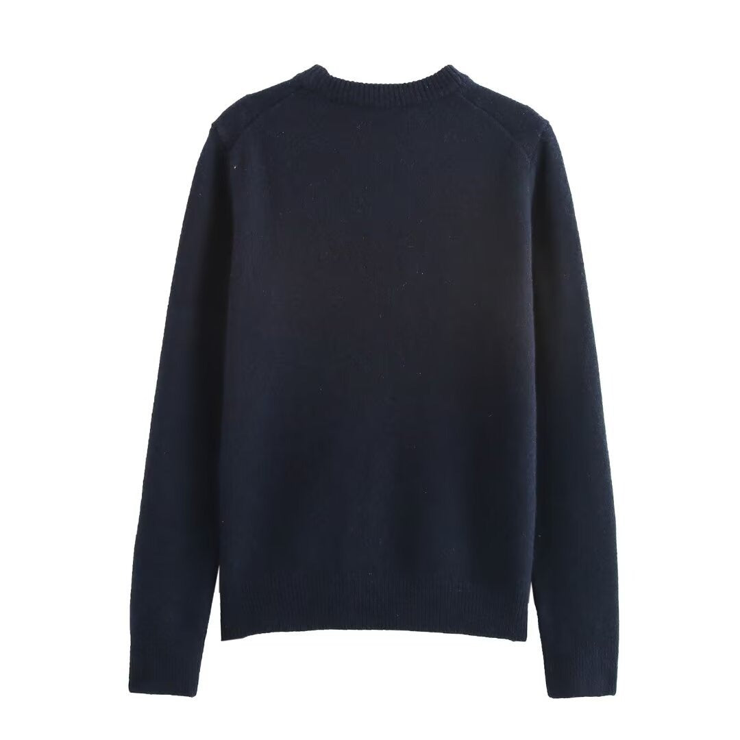 Men's Classic Crew Neck Jumper with Donegal Style | Ideal for Autumn/Winter