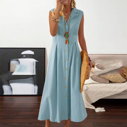 Odile - Long Dress - Leisure - Premium Material - Ideal for Summer