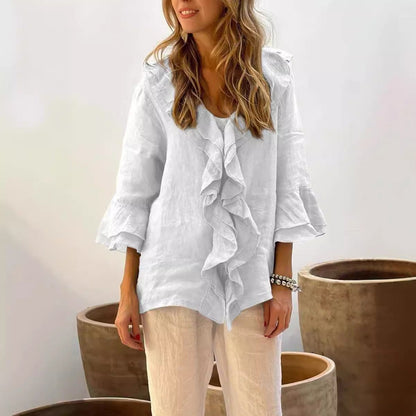 Celestine - Stylish and Breezy Women's Blouse