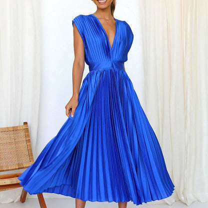 Darah -Feminine And Alluring Pleated Dress For Any Occasion