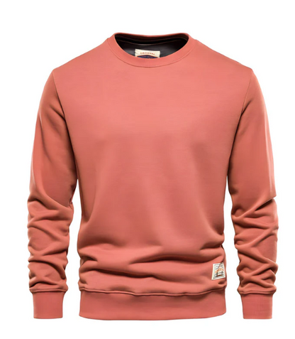 Men's Modern Casual Crewneck Jumper | Ideal for Autumn/Winter