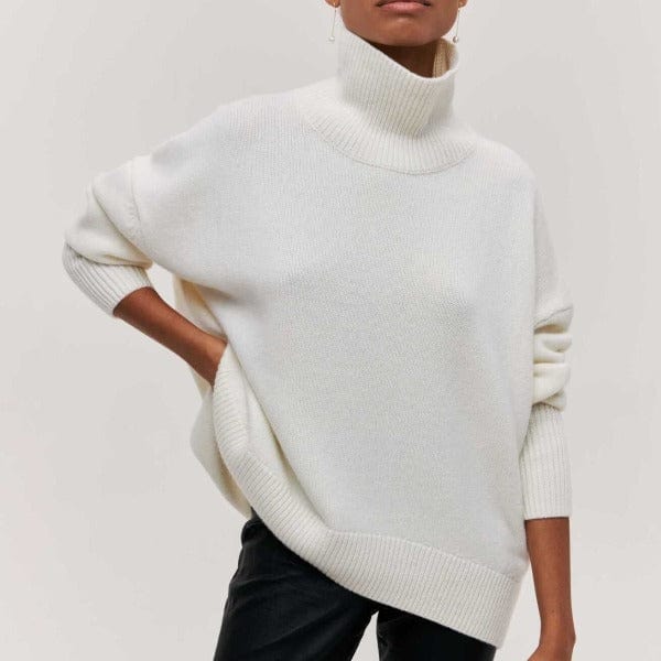 Dana - Elegant Long-Sleeve Turtleneck Sweater For Women