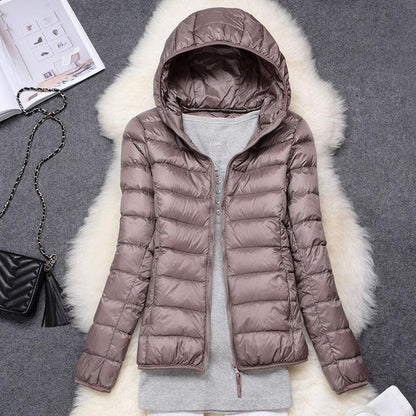 Scarlette - Lightweight Padded Jacket with Hood for Women