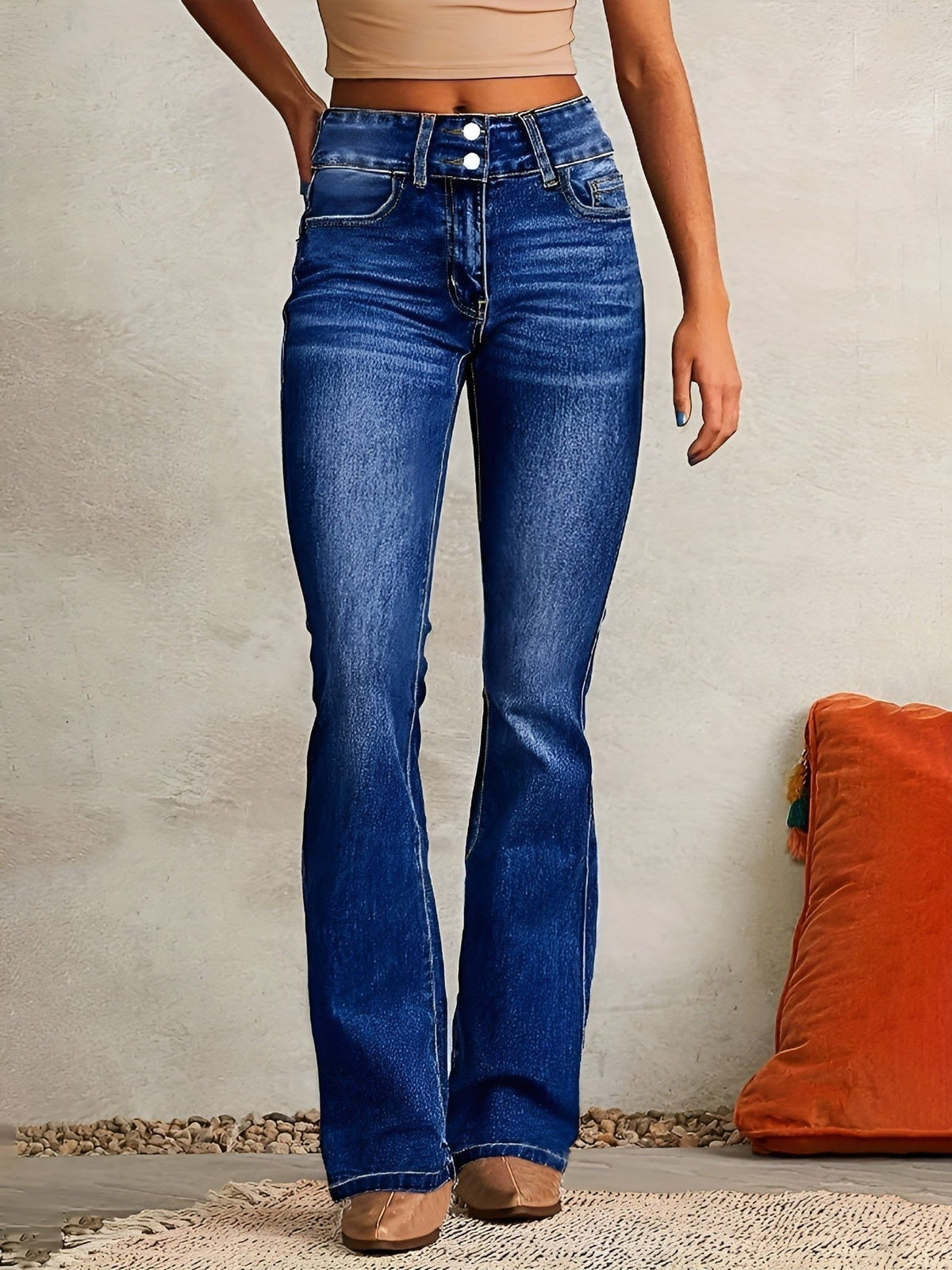 Alice | High Waist Flared Jeans for Women