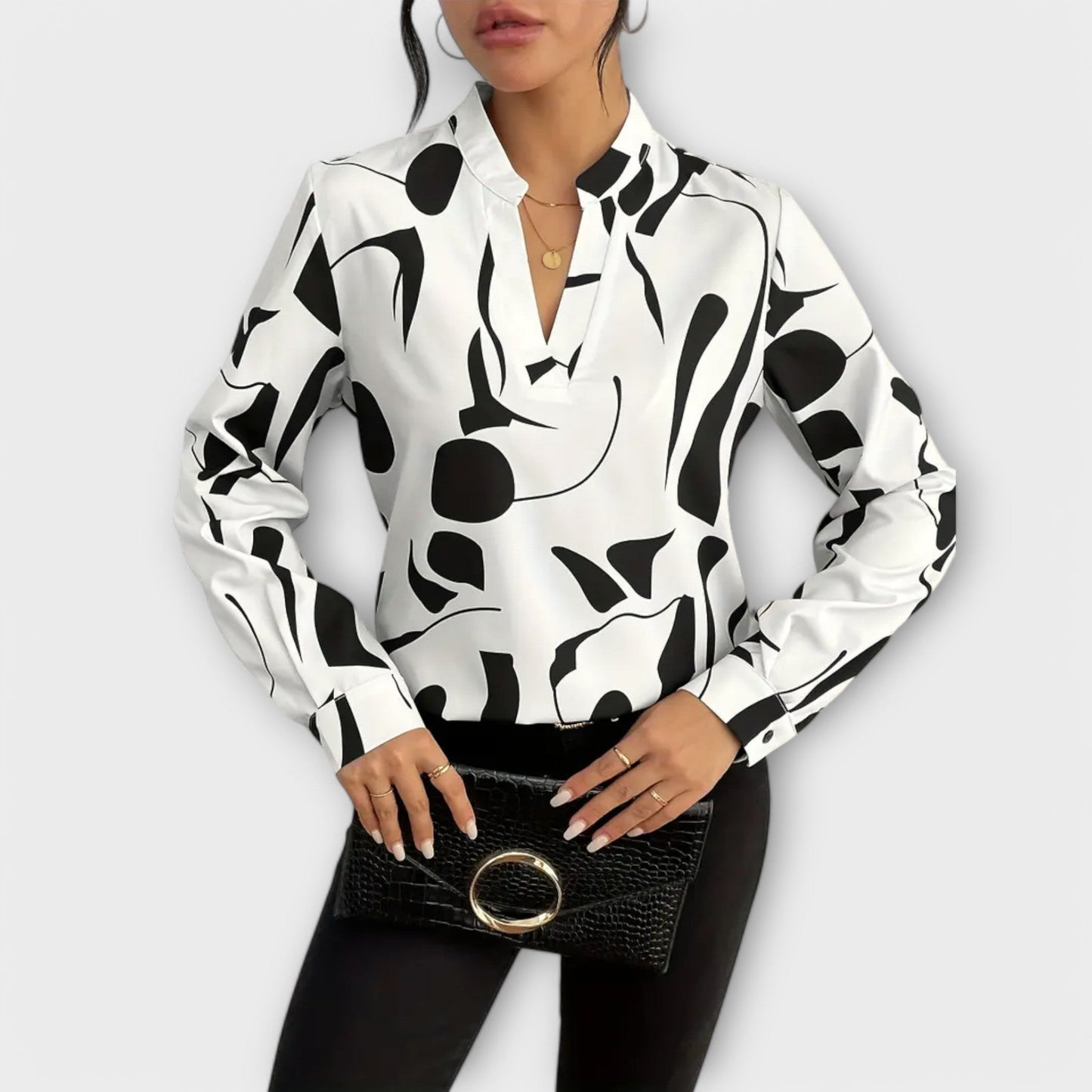 Eliza - Graceful Blouse with an Exquisite Design for Women