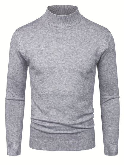 Noah - Stylish and Comfortable High-Neck Sweater for Men