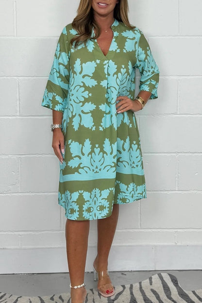 Bethel - Charming Floral Spring Dress with a Fresh Look