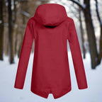 Lorraine | Hooded Waterproof Longline Rain Jacket