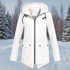 Lorraine | Hooded Waterproof Longline Rain Jacket